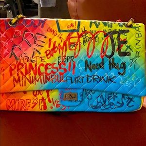 Brand new graffiti tote bag